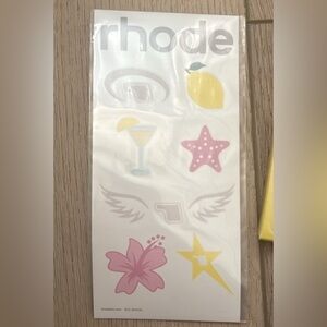 Rhode temporary tattoos!!